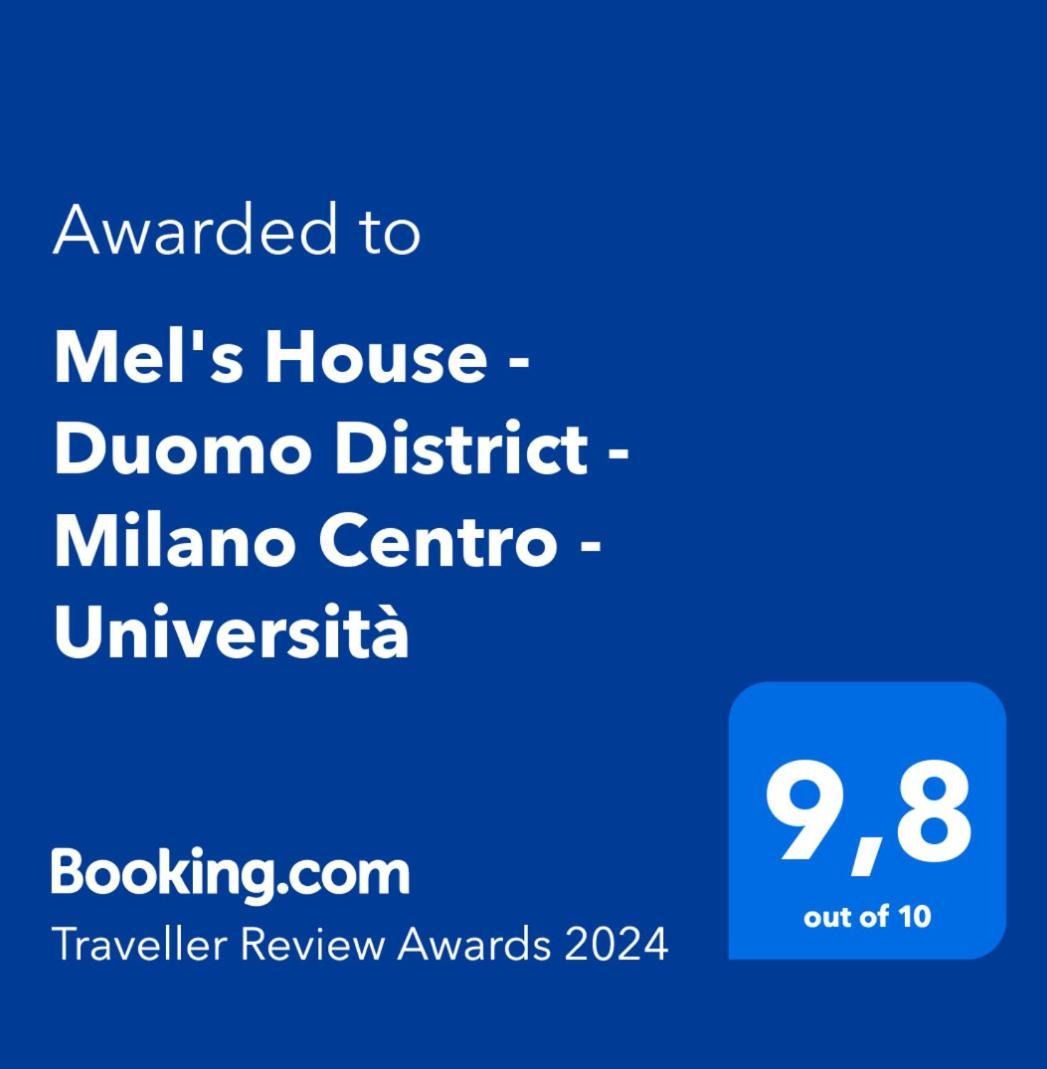 "Mel'S House" - Duomo District - Milano Centro - Universita Εξωτερικό φωτογραφία